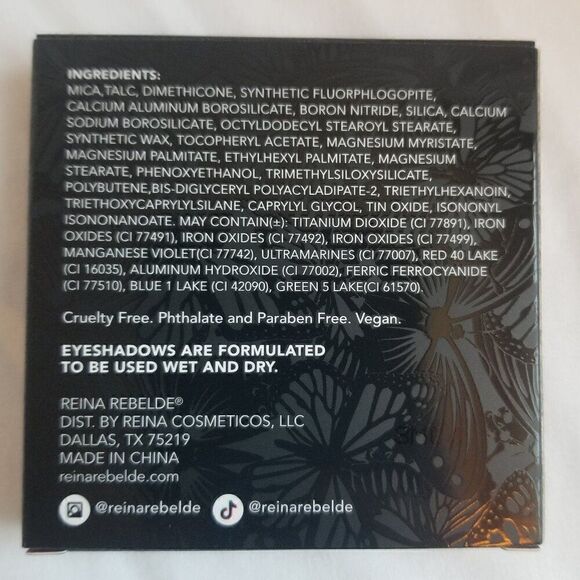 Reina Rebelde Wet Dry Eye Color Sirena Palette - Picture 2 of 7